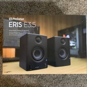 PreSonus Erie E3.5 Record Player Speakers - Like New